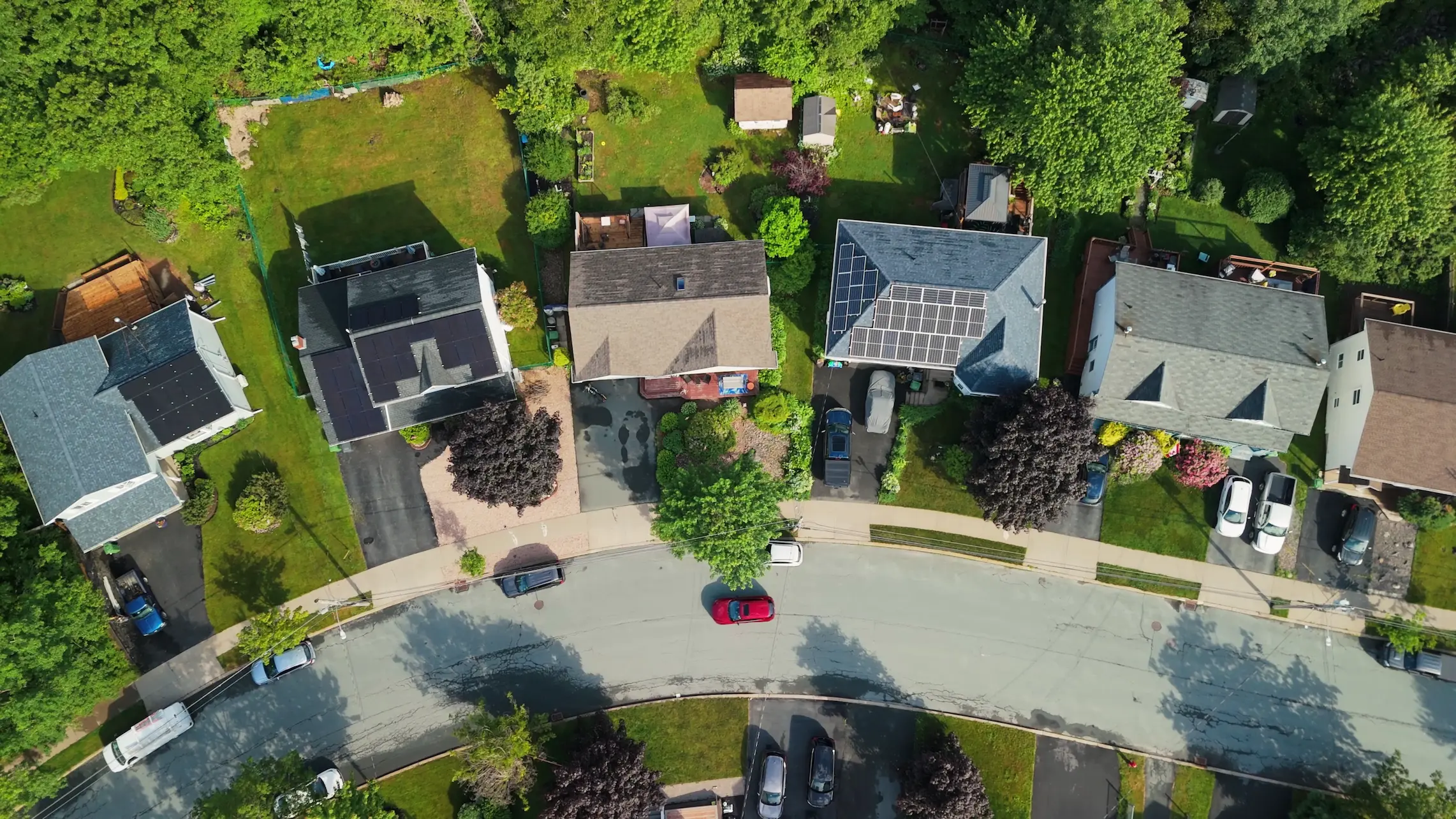 Solar panel installation on Florida home