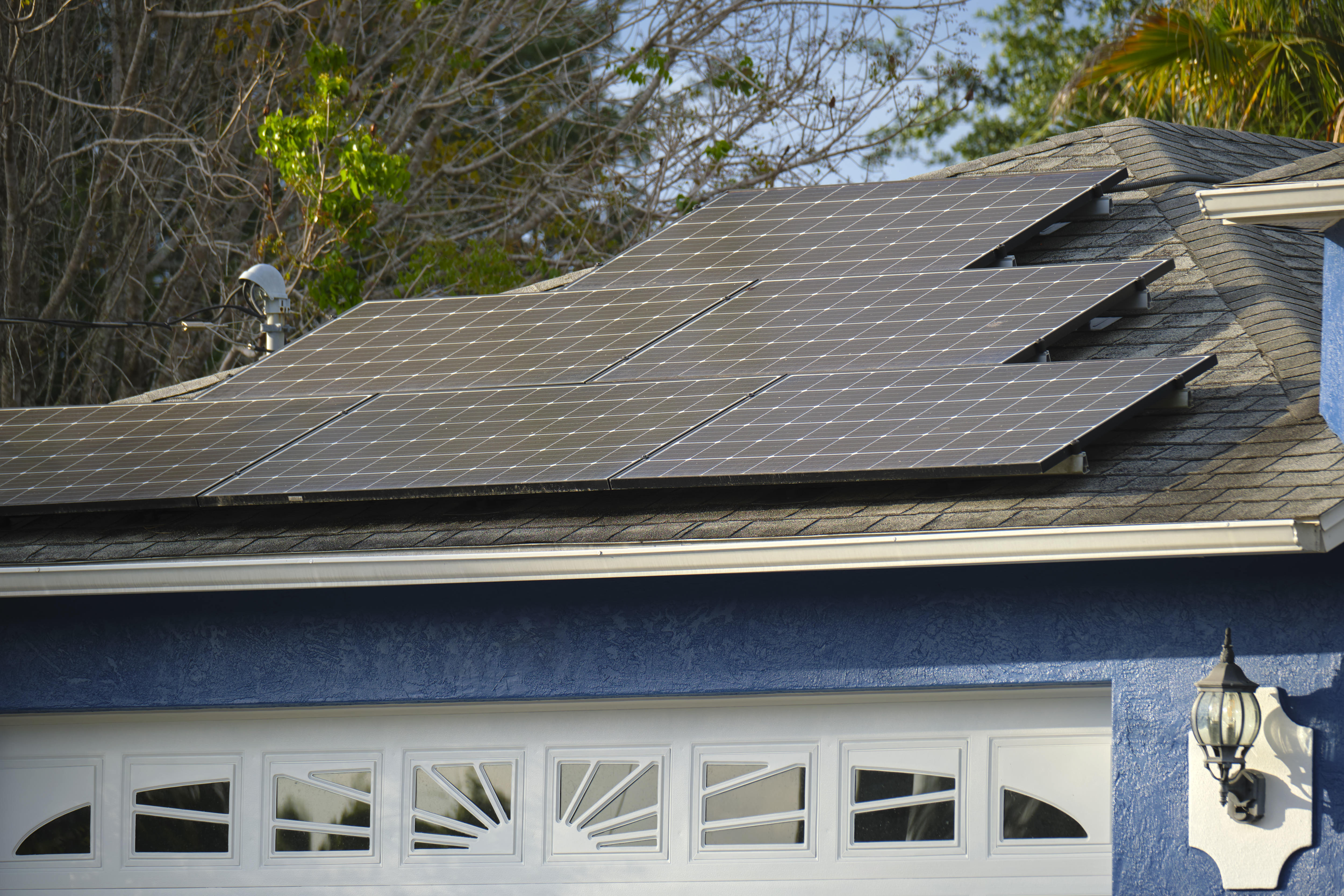 Tesla Solar Roof installation